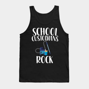 School Custodians Rock Tank Top